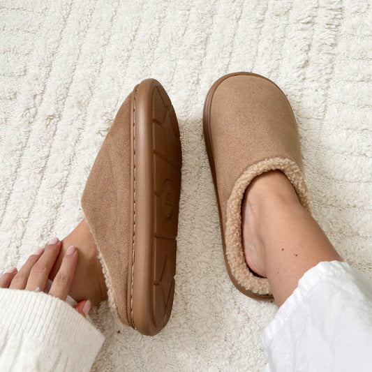 Buckle Platform Slippers